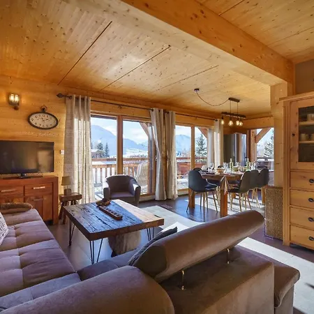 Villa Les Balcons du Golf à Alpe dʼHuez Extérieur photo