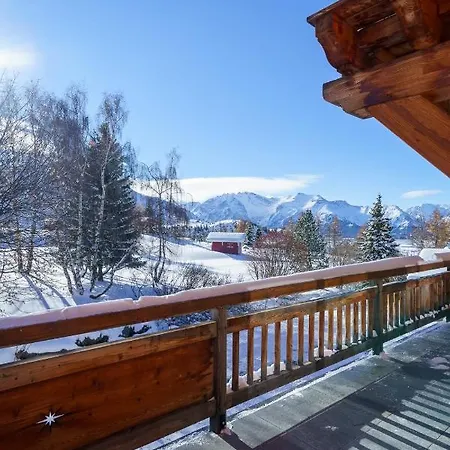 Villa Les Balcons du Golf à Alpe dʼHuez Extérieur photo