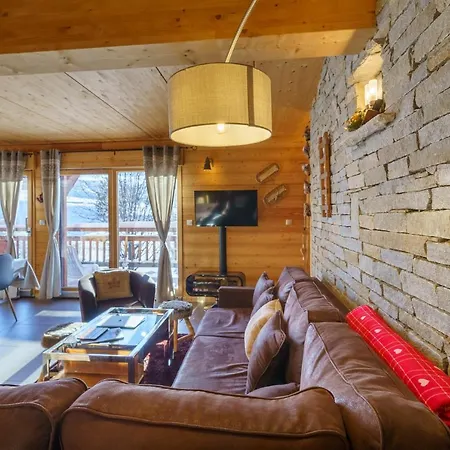 Villa Les Balcons du Golf à Alpe dʼHuez Extérieur photo